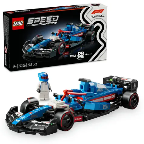 LEGO® Speed Champions 77246 Pretekárske auto Visa Cash App RB VCARB 01 F1® / Počet dielikov: 248 / od 18 rokov