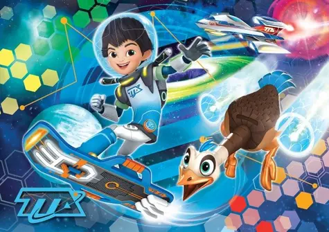 Clementoni PUZZLE Miles z budúcnosti MAXI / 24 dielikov / od 3 rokov