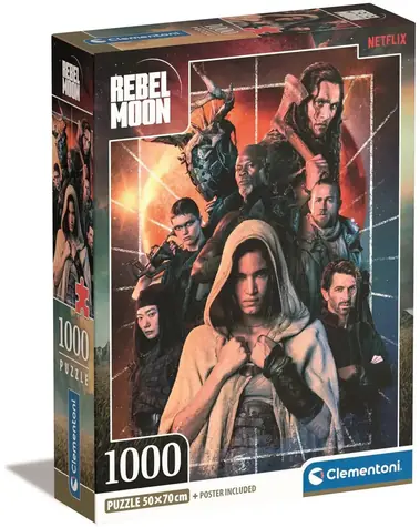 Clementoni PUZZLE Rebel Moon / 1000 dielikov / od 10 rokov