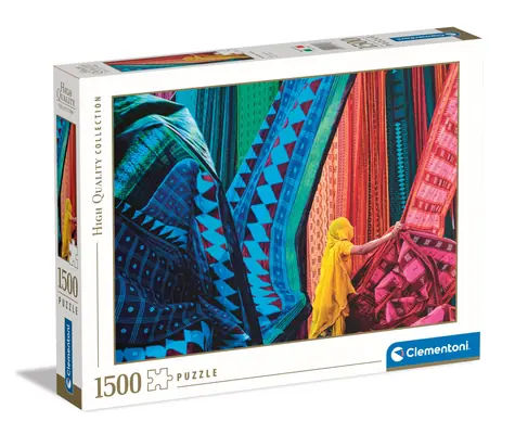 Clementoni PUZZLE Vlajúce látky / 1500 dielikov / od 14 rokov
