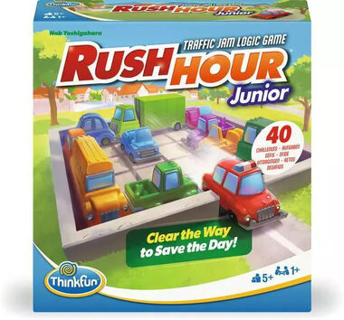 ThinkFun Rush Hour Junior / Dĺžka hry: 10-120 minút / Počet hráčov: 1 / od 5 rokov