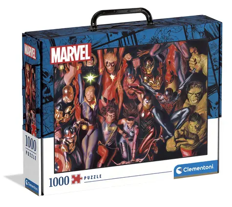 Clementoni PUZZLE v kufríku: Avengers / 1000 dielikov / od 10 rokov