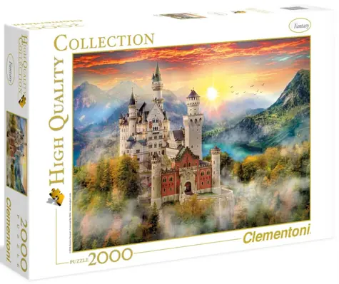 Clementoni PUZZLE Zámok Neuschwanstein / 2000 dielikov / od 15 rokov