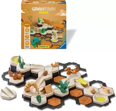Ravensburger GraviTrax Junior Štartovacia sada S Púšť / guličková dráha / 58 dielov / od 3 rokov