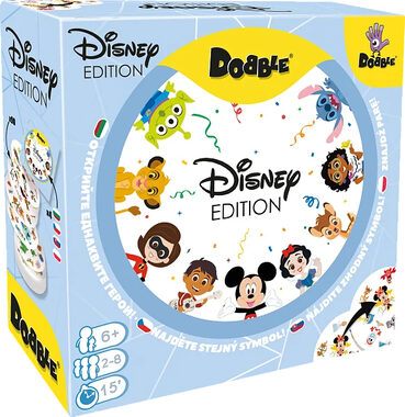 Asmodee Dobble Disney / Dĺžka hry: 15 minút / Počet hráčov: 2-8 / od 6 rokov