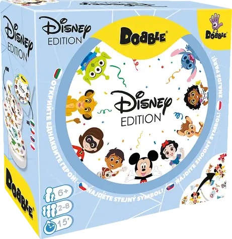 Asmodee Dobble Disney / Dĺžka hry: 15 minút / Počet hráčov: 2-8 / od 6 rokov