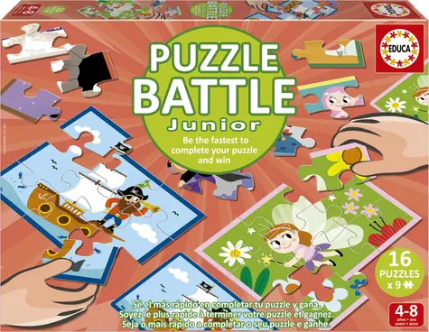 Educa Puzzle bitka Fantázia / 16x9 dielikov / od 4 rokov