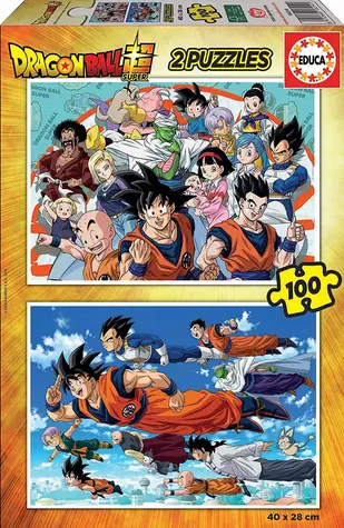 Educa Puzzle Dragon Ball Super / 2x100 dielikov / od 6 rokov 