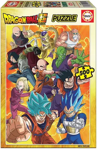 Educa Puzzle Dragon Ball Super / 500 dielikov / od 10 rokov 