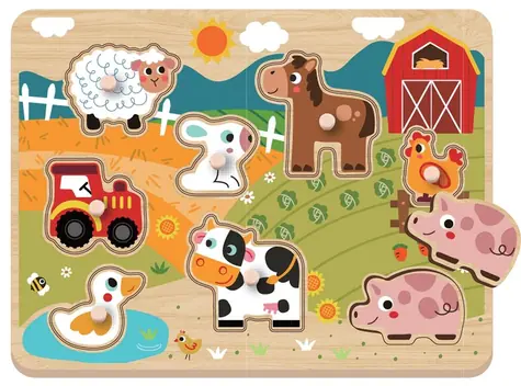 2Kids Toys Puzzle Farma / od 18 mesiacov