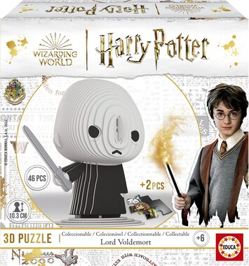 Educa 3D puzzle Harry Potter: Lord Voldemort / 46 dielikov / od 6 rokov