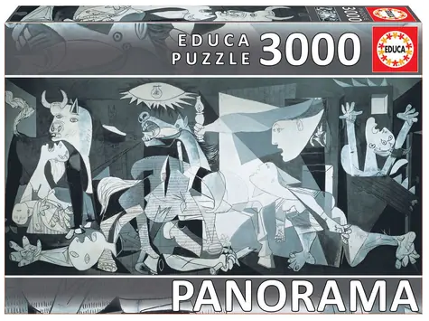Educa Panoramatické puzzle Guernic - Pablo Picasso / 3000 dielikov / od 14 rokov