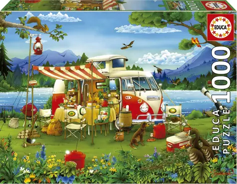 Educa Puzzle Kempovanie / 1000 dielikov / od 14 rokov