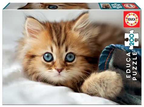 Educa Puzzle Mačiatko / 200 dielikov / od 6 rokov