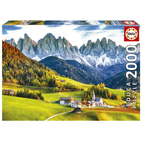 Educa Puzzle Jeseň v Dolomitoch / 2000 dielikov / od 14 rokov 