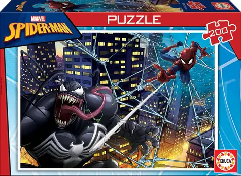 Educa Puzzle Spiderman a Venom / 200 dielikov / od 6 rokov