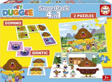 Educa Súbor hier Hey Duggee 4v1 / od 3 rokov