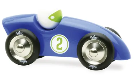 Vilac Závodné auto GM modré / od 2 rokov