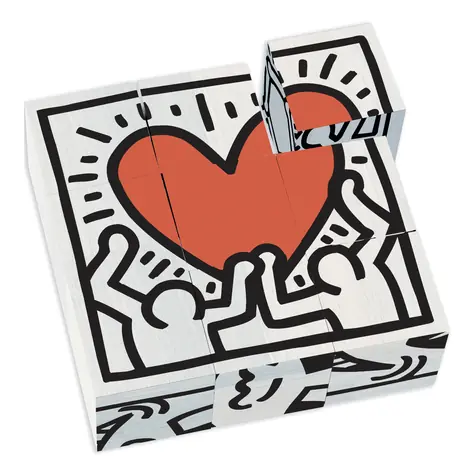 Vilac Obrázkové kocky Keith Haring / od 2 rokov