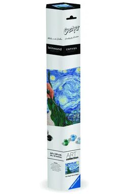 Ravensburger Creart Vincent van Gogh: Hviezdna noc / Maľovanie na plátno / od 8 rokov