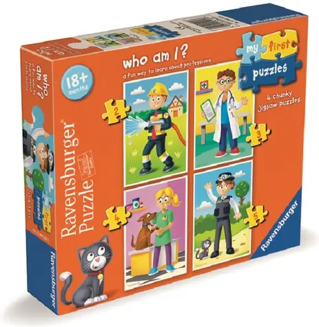 Ravensburger Puzzle: Uhádneš kto som? Moje prvé puzzle 2/3/4/5/dielikov / od 18 mesiacov