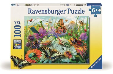 Ravensburger Puzzle: Zázračný svet hmyzu /100 dielikov/ od 6 rokov