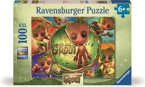 Ravensburger Puzzle: MARVEL: Groot / 100 dielikov / od 6 rokov 
