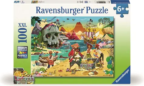 Ravensburger Puzzle: Dobrodružstvo pirátov /100 dielikov/ od 7 rokov 