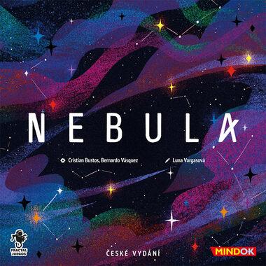 Mindok Nebula / Dĺžka hry: 40 minút / Počet hráčov: 2 - 4 / od 8 rokov