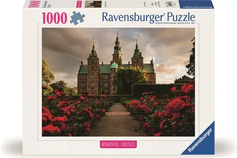 Ravensburger Puzzle: Impozantné hrady a zámky: Rosenborg, Dánsko / 1000 dielikov / od 14 rokov