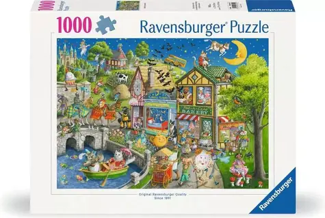 Ravensburger Puzzle: Mother Gooseville / 1000 dielikov / od 14 rokov 