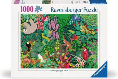 Ravensburger Puzzle: Kúzelný dažďový prales / 1000 dielikov / od 14 rokov