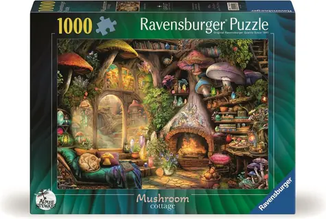 Ravensburger Puzzle: Hubová chalúpka /1000 dielikov/ od 14 rokov