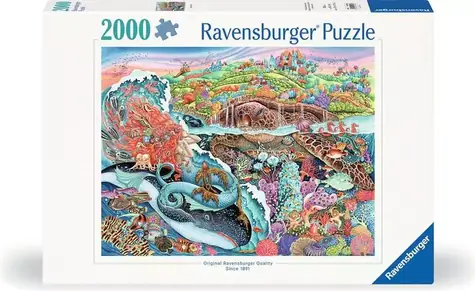 Ravensburger Puzzle: Príbehy z hlbín / 2000 dielikov / od 14 rokov
