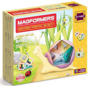 MAGFORMERS Môj prvý Pastelle 30 dielikov