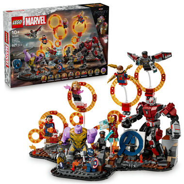 LEGO® MARVEL 76323 Avengers: Endgame Posledná bitka / Počet dielikov: 621 / od 10 rokov