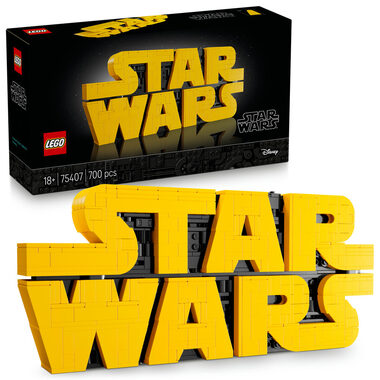 LEGO® Star Wars™ 75407 Logo Star Wars™ z kociek / Počet dielikov: 700 / od 18 rokov