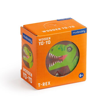 Mudpuppy Drevené jojo T. rex / od 6 rokov 