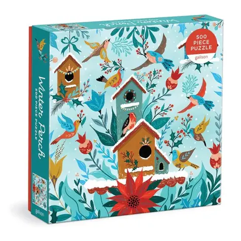 Galison Puzzle Winter Perch 500 dielikov / od 8 rokov