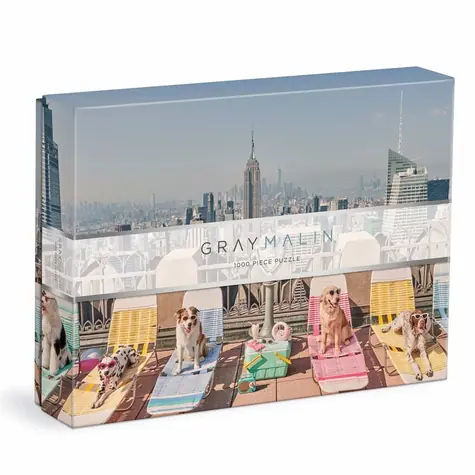 Galison Puzzle Psy v New Yorku 1000 dielikov / od 3 rokov