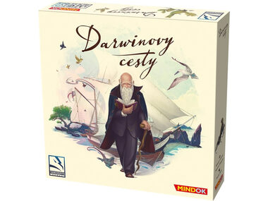 Mindok Darwinovej cesty / dĺžka hry: 120 minút / počet hráčov: 1-4 / od 14 rokov