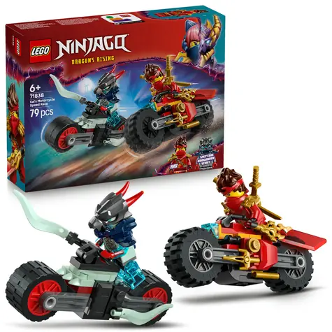 LEGO® NINJAGO® 71838 KAI a preteky na motorkách / Počet dielikov: 79 / od 6 rokov