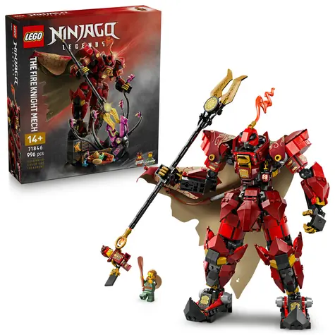 LEGO® NINJAGO® 71846 Robot Ohnivého rytiera / Počet dielikov: 996 / od 14 rokov
