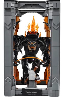 LEGO® Icons 10367 Knižná zarážka: Pán prsteňov - Balrog™ / Počet dielikov: 1201 / od 18 rokov