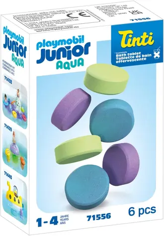 Playmobil® Junior Aqua 71556 Doplnkové balenie / Počet tabliet: 6 / od 1 roka