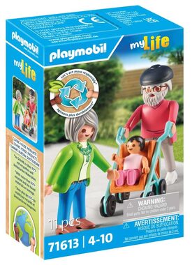 Playmobil® My Life 71613 Starí rodičia s bábätkom / Počet dielikov: 11 / od 4 rokov 
