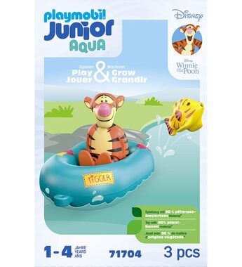 Playmobil® Junior & Disney 71704 Tygrova jazda na nafukovacom člne / Počet dielikov: 3 / od 1 roka