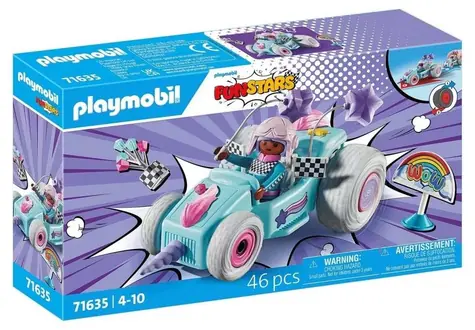 Playmobil® Crazy Playmo Karts 71635 Racing: Jednorožec / Počet dielikov: 46 / od 4 rokov