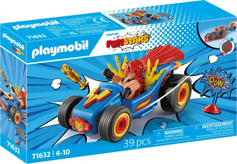 Playmobil® Crazy Playmo Karts 71632 Racing: Wrestler / Počet dielikov: 39 / od 4 rokov