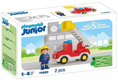 Playmobil® Junior 71683 Hasičské auto / Počet dielikov: 2 / od 1 roka